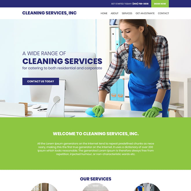 Need of Website Design Service for Cleaning Business