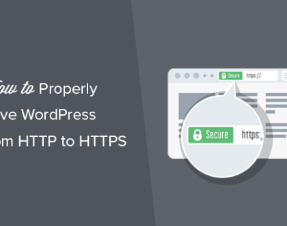 How to add ssl move wordpress from http to https